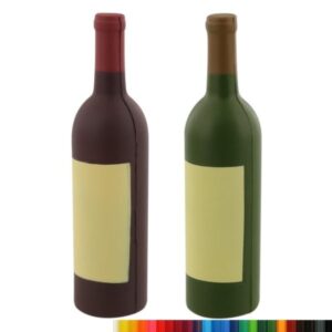 Foam Wine Bottle Stress Ball with Your Logo