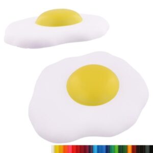 Foam Sunny Side Up Egg Stress Ball with Your Logo