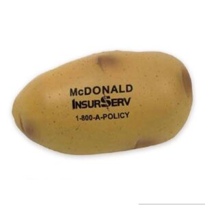Cartoon Potato Design Stress Ball
