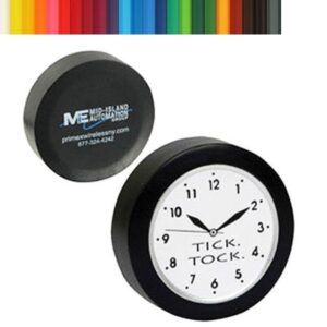 Clock Stress Ball Logo Customization