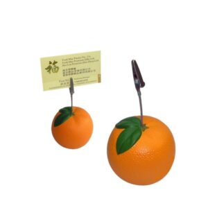 Orange Stress Ball Memo Holder