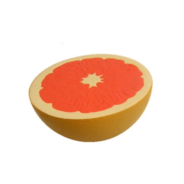 Grapefruit Half Stress Ball