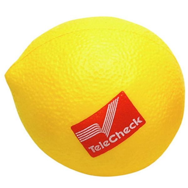 Lemon Stress Ball with Imprint