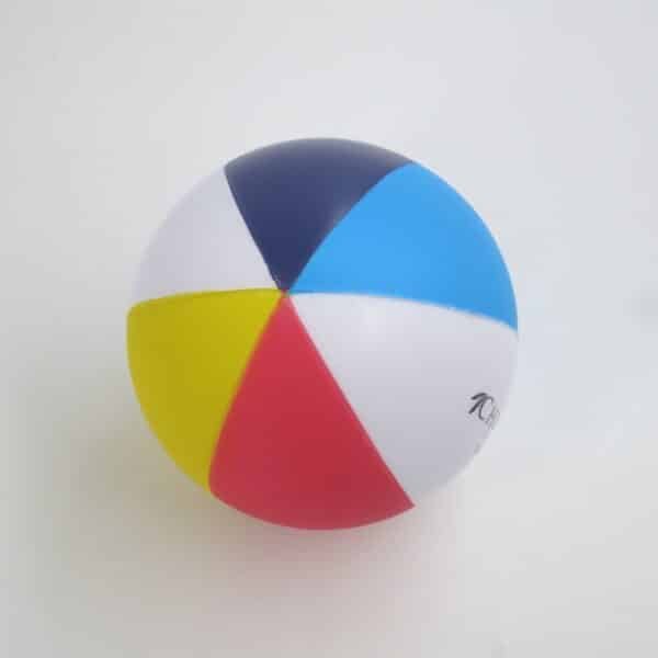 Colored Beachball Stress Ball