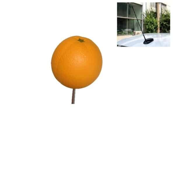 Orange Car Antenna Topper