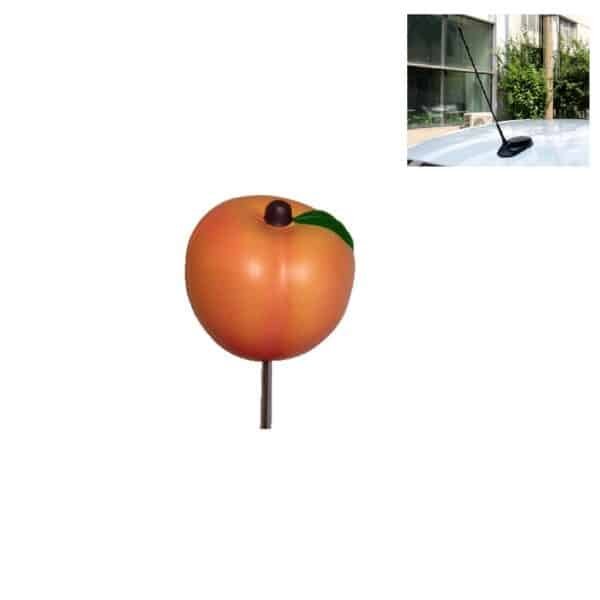 Peach Car Antenna Topper