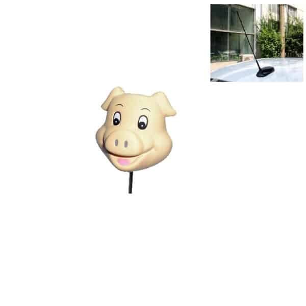Cute Pig Car Antenna Topper