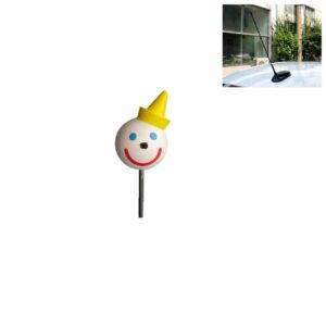 Snowman Shape Car Antenna Topper