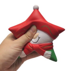 Christmas Star Slow Rising Stress Ball