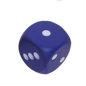 New Foam Dice Stress Ball with Your Logo
