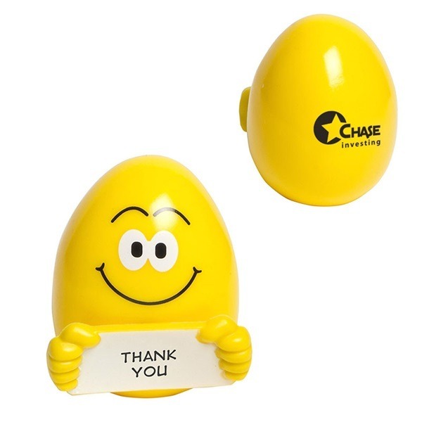 Pop- Happy Yellow Design Stress Ball