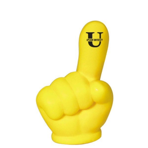 Custom Number 1 Hand Stress Ball