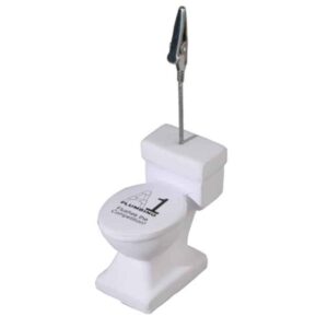 Toilet Memo Clip Stress Ball