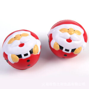 Slow-Rebound Santa Claus Ball Stress Ball