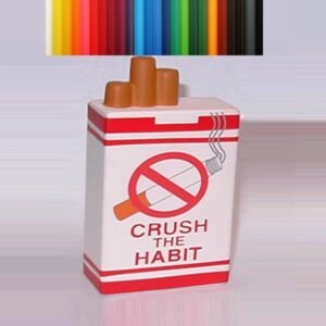 New Foam Cigarette Box Stress Ball