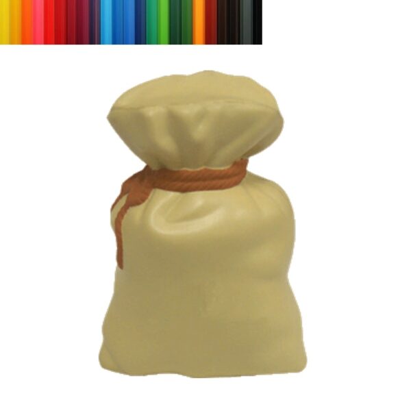 Foam Customized Money Bag Stress Ball