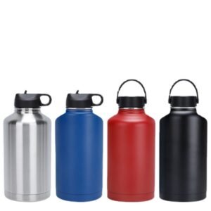 Stainless Steel  64 oz. Double Wall  Bottle