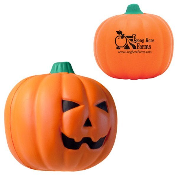 Custom Pumpkin Lantern Stress Ball