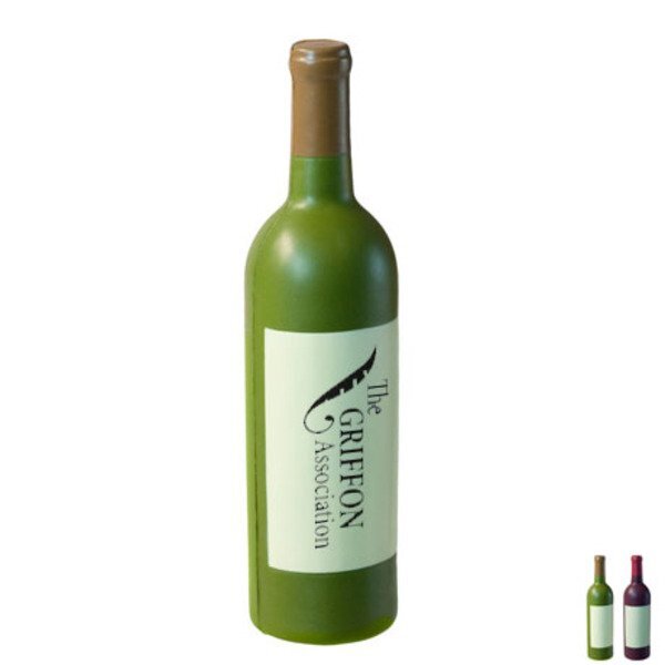 Red or White Wine Bottle Stress Ball