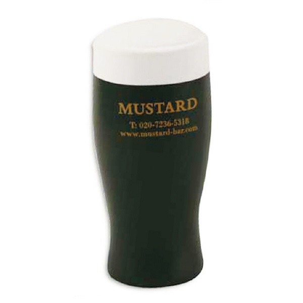 Cartoon Beer Cup Design Stress Ball