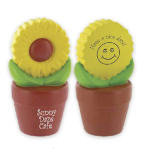 Sunflower Pot Stress Ball