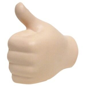 Left Hand Thumbs Up Stress Ball