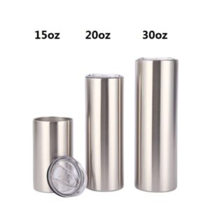 15 oz. Insulated Stainless Steel Water Bottles