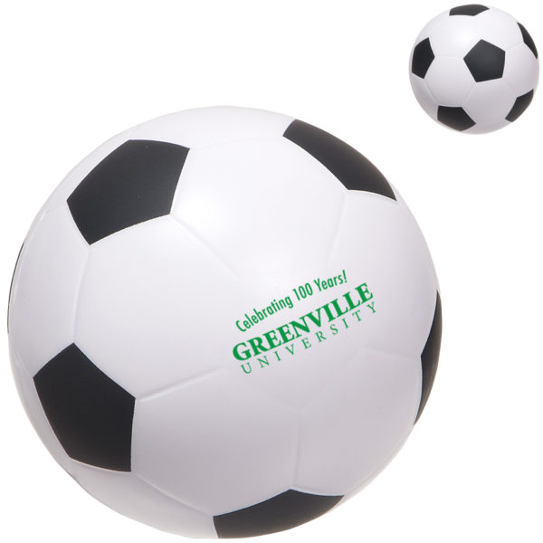 Large Soccer Design Stress Ball