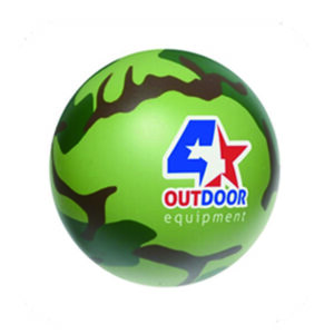 Camouflage Ball Stress Ball