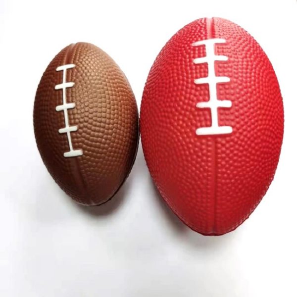 Foam Decompression Rugby-Ball Stress Ball