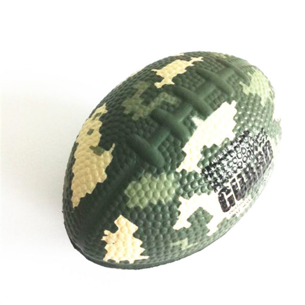 Camo Football Stress Ball