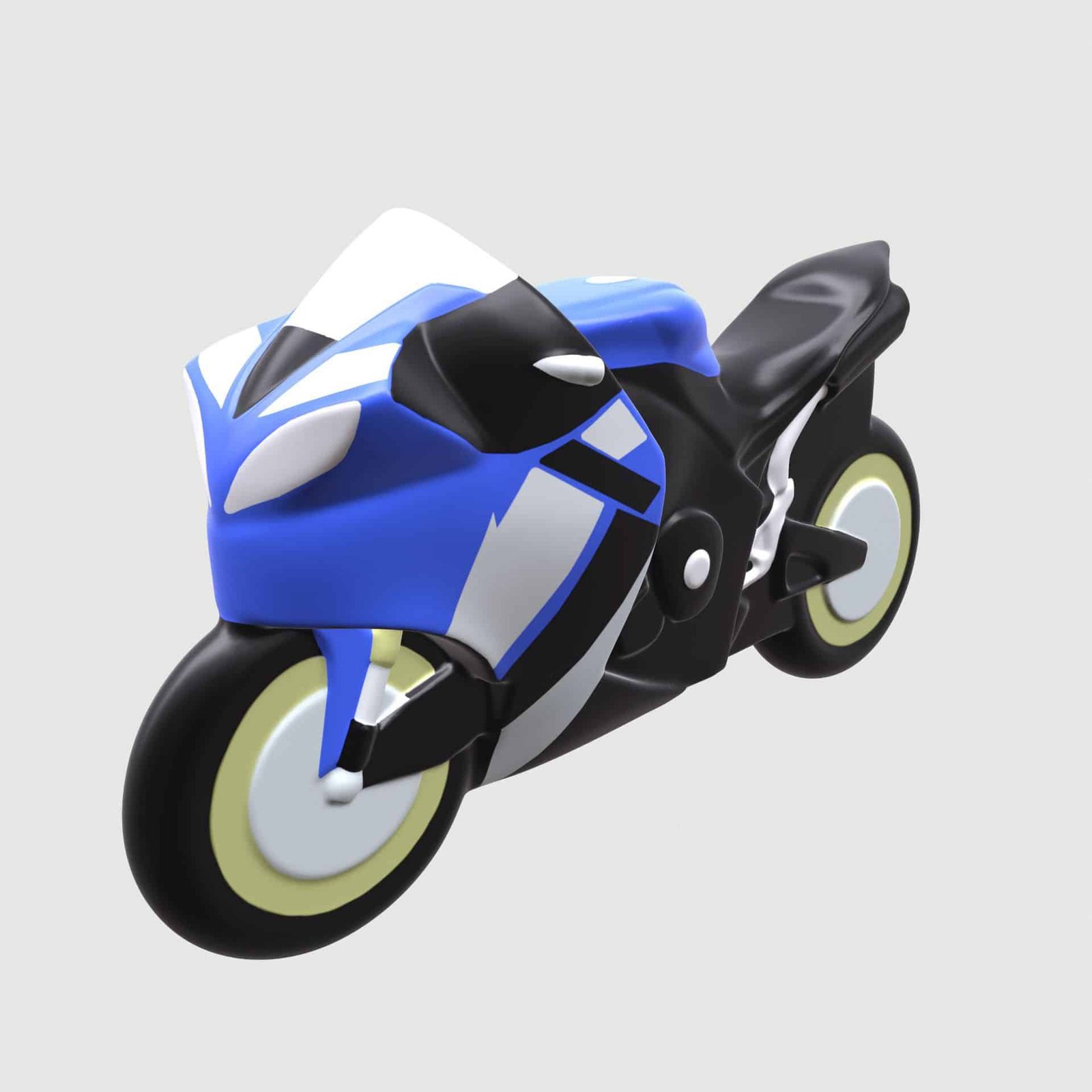 Foam Motorcycle Stress Ball