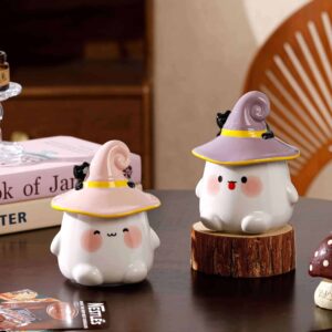 Magic Halloween Ghost Hat Ceramic Mug