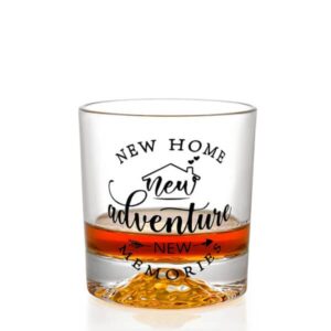 Whiskey Glasses 8.5oz Small Hill Cup