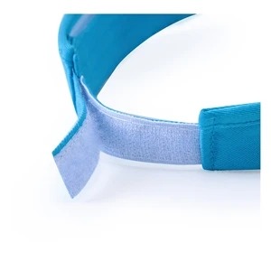Portable Sandwich Bill Curved Sun Visors w/ Adjustable Hook & Loop