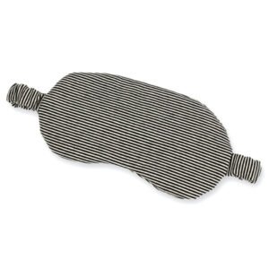 Striped Blackout Comfort Sleeping Eye Mask with Ice Pack