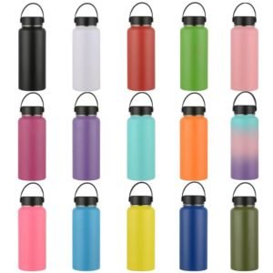 Food-grade Silicone Foldable Water Bottle