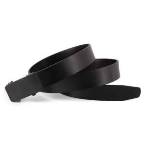 Men-  Business Belt with Automatic Buckle