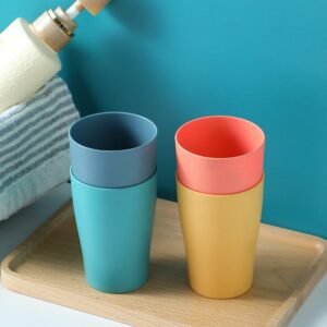 Wheat Straw Creative Mouthwash Mug 10OZ