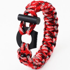 Paracord Survival Bracelet with Saw Tool