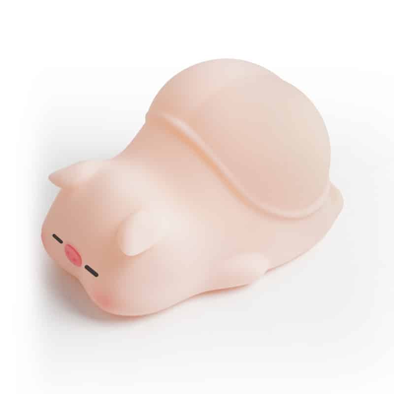 Custom Creative Sleeping Pig Shaped Pat Lamp