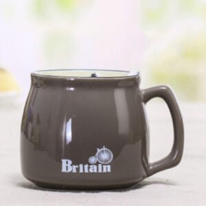 Glossy Breakfast Belly Ceramic Mug