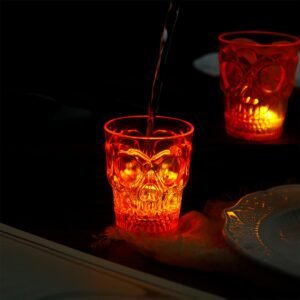 Halloween Wine Cup Shaped Electronic Candle Light
