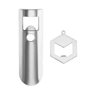 Mirror Polished Integrated Stainless Steel Bottle Opener