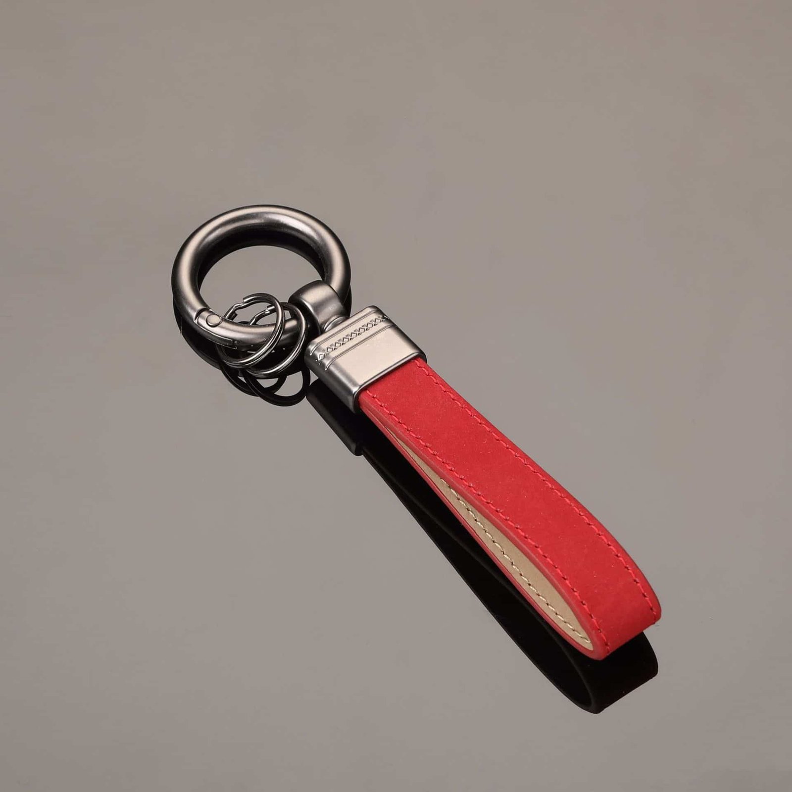 PU Metal Keychain