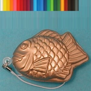Fishcake Stress Ball Keychain