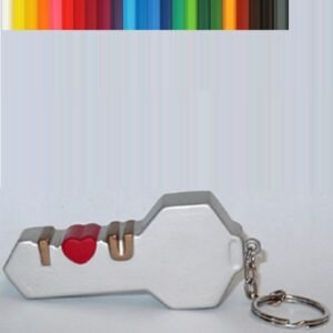 Love Lock Stress Ball Keychain