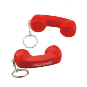 Telephone Stress Ball Keychain