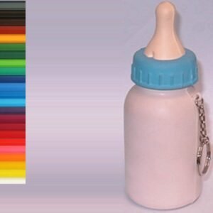Large Milk Bottle Stress Ball Keychain