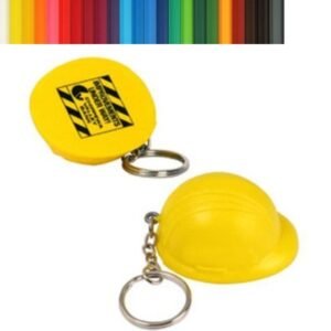 Helmet Stress Ball Keychain